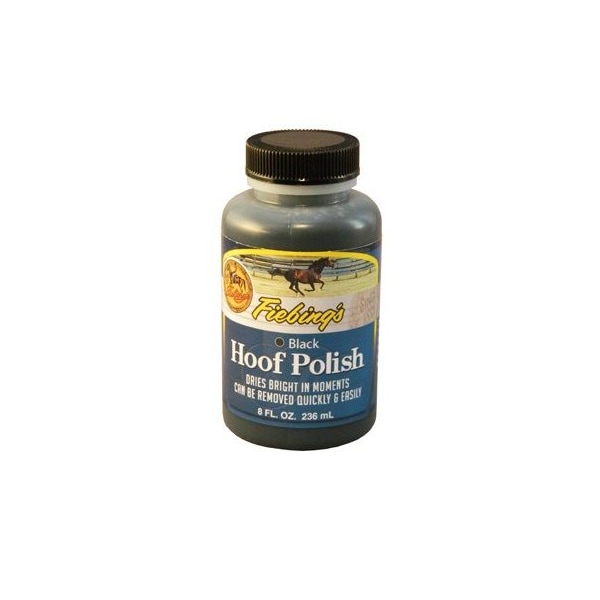 Fiebingmpany 8OZ BLK Hoof Polish HFPL01P008Z - main